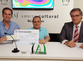 FEDEXCAZA realiza una donación solidaria a la Fundación Primera Fila
